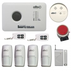 Комплект беспроводной сигнализации Oltec GSM-Kit-10 + 5